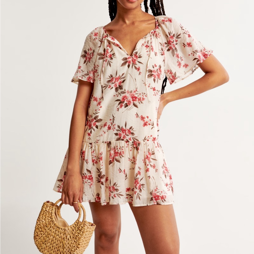 NWOT Abercrombie floral mini dress